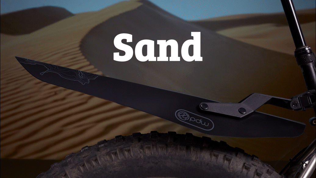 PDW Mud Shovel 6.5 リアフェンダー